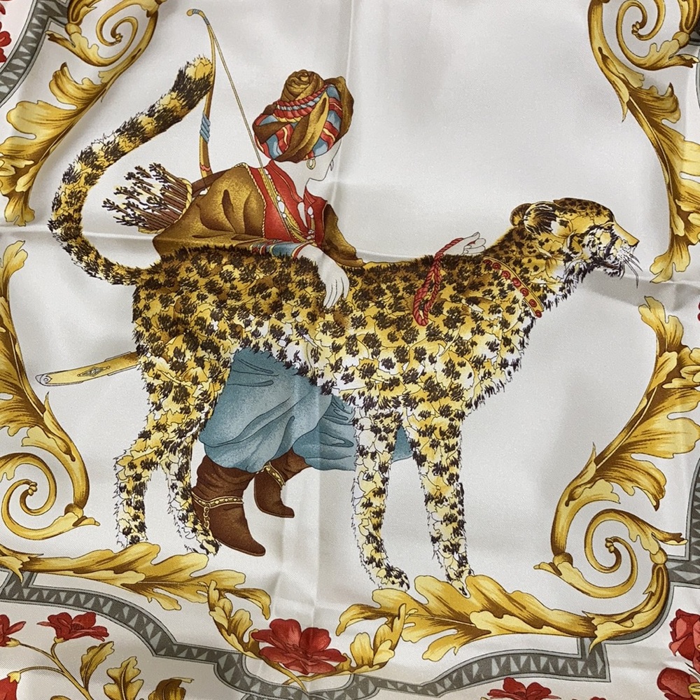 Salvatore Ferragamo Silk Scarf - Picture 5 of 7